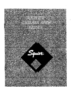 Fender Squier-II-Guitars-Basses-Japan-Korea1980s - Owners Manual